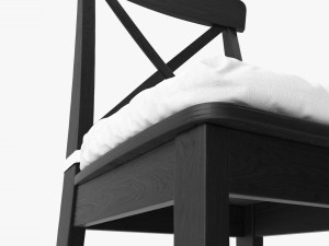 Ingolf Chair by IKEA 3D Model