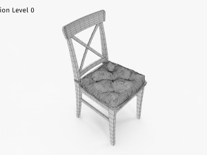 Ingolf Chair by IKEA 3D Model