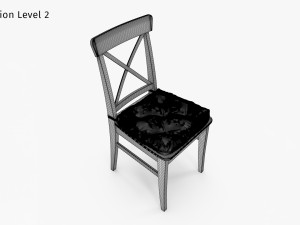 Ingolf Chair by IKEA 3D Model
