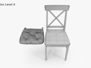 Ingolf Chair by IKEA 3D Model