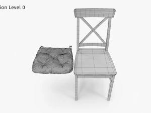 Ingolf Chair by IKEA 3D Model