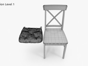 Ingolf Chair by IKEA 3D Model