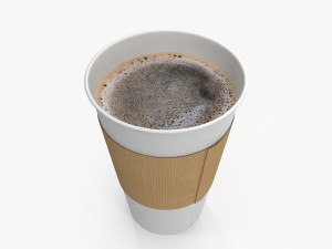 Paper Coffee Cup Modello 3D