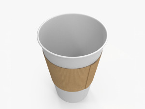 Paper Coffee Cup Modello 3D