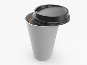 Paper Coffee Cup Modello 3D