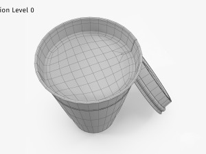 Paper Coffee Cup Modello 3D