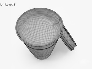 Paper Coffee Cup Modello 3D