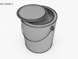 Paint Can 3D Model