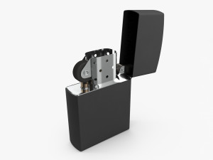 Zippo Lighter 3D मॉडल