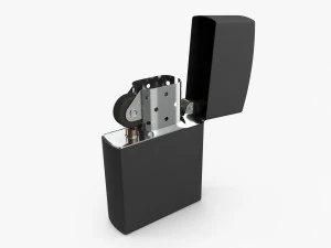 Zippo Lighter 3D Model