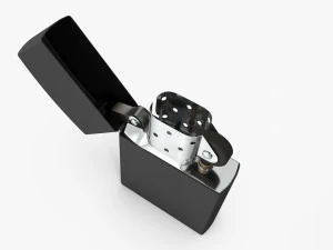 Zippo Lighter 3D Model