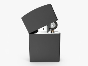 Zippo Lighter 3D मॉडल