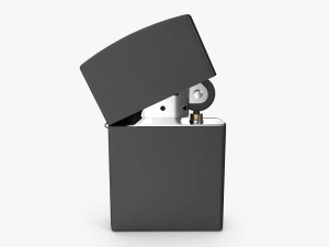 Zippo Lighter 3D Model
