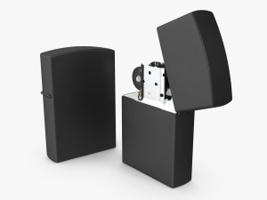 Zippo Lighter 3D मॉडल