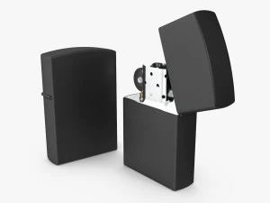 Zippo Lighter 3D Model