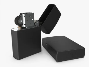 Zippo Lighter 3D Model