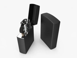 Zippo Lighter 3D Model