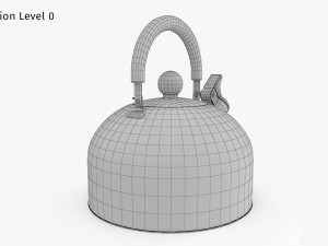 Classic Kettle Model 3D