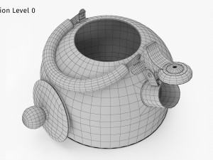 Classic Kettle Model 3D