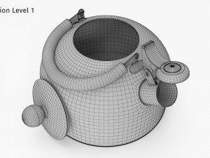 Classic Kettle Model 3D