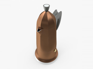 Moka Espresso Pot 3D Model