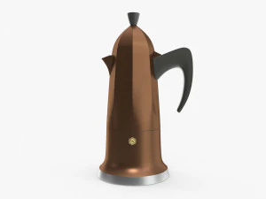 Moka Espresso Pot 3D Model