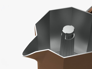 Moka Espresso Pot 3D Model