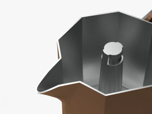 Moka Espresso Pot 3D Model