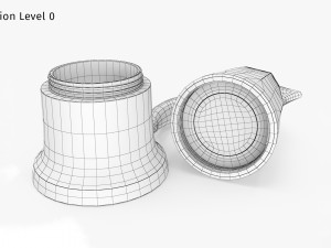 Moka Espresso Pot 3D Model
