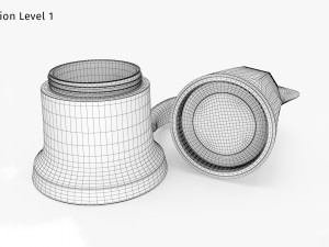 Moka Espresso Pot 3D Model