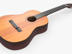 Classical Guitar Modelo 3D