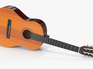 Guitare classique Modèle 3D