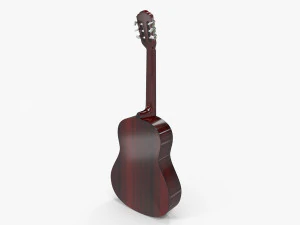 Guitare classique Modèle 3D