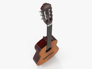 Classical Guitar Modelo 3D