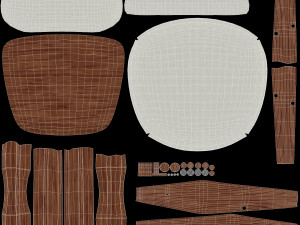 Nissa Chair Modelo 3D