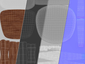 Nissa Chair Modelo 3D