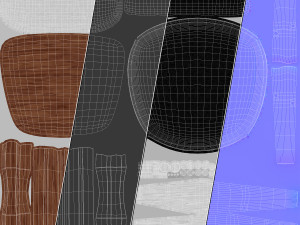 Nissa Chair Modelo 3D