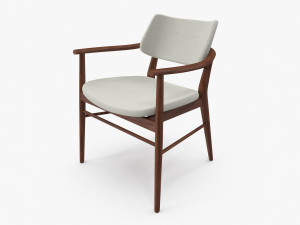 Nissa Armrests Chair 3D Model