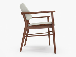 Nissa Armrests Chair 3Dモデル