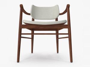 Nissa Armrests Chair 3Dモデル