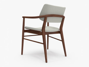 Nissa Armrests Chair 3Dモデル
