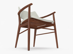 Nissa Armrests Chair 3Dモデル