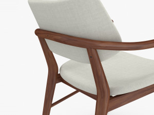 Nissa Armrests Chair 3Dモデル