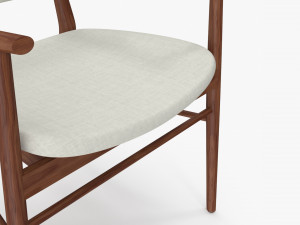 Nissa Armrests Chair 3Dモデル