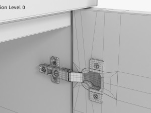 Theodore Sideboard 3Dモデル