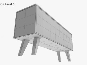 Theodore Sideboard 3Dモデル