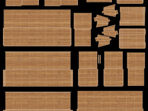 Theodore Sideboard 3Dモデル