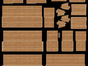 Theodore dressoir 3D Model