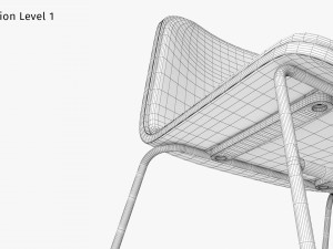 Jane Chair Modèle 3D
