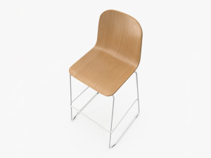Jane Bar Chair Modello 3D